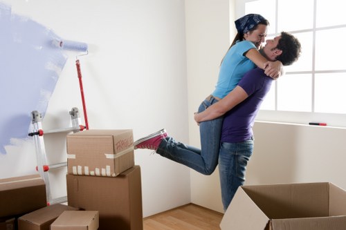 Office relocation transport with a van-based service